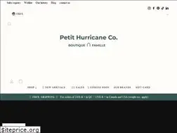 Sites similar to petithurricaneco.com