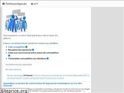 Sites similar to petitionenligne.be