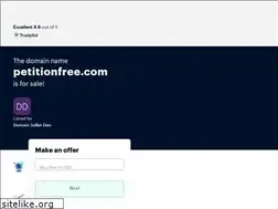 Sites similar to petitionfree.com