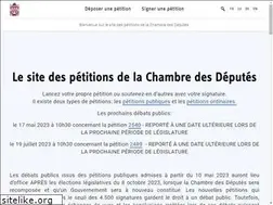 Sites similar to petitions.lu