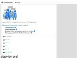Sites similar to petitions.net