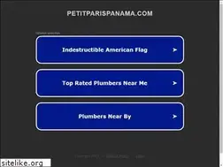 Sites similar to petitparispanama.com