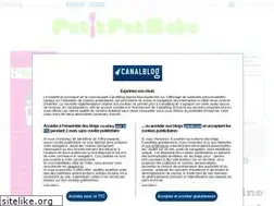 Sites similar to petitpotbebe.canalblog.com