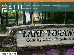 Sites similar to petitpropertieswnc.com
