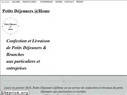 Sites similar to petitsdejeunersathome.be