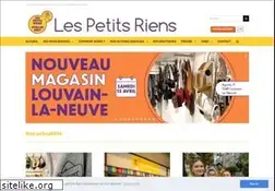 Sites similar to petitsriens.be
