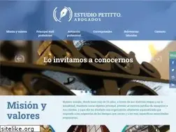 Sites similar to petittoabogados.com.ar