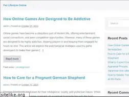 Sites similar to petlifestyleonline.com