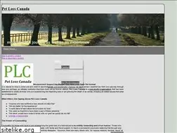 Sites similar to petlosscanada.com
