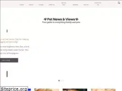 Sites similar to petnewsandviews.com