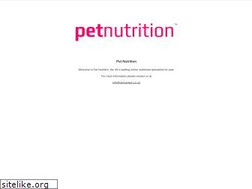 Sites similar to petnutrition.co.uk