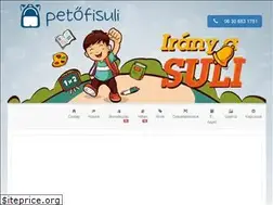 Sites similar to petofisuli.hu