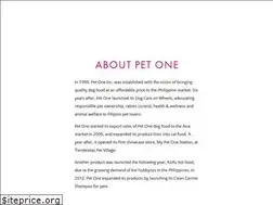 Sites similar to petonepetcare.com