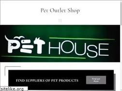 Sites similar to petoutletshop.com