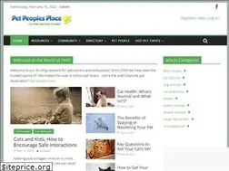 Sites similar to petpeoplesplace.com