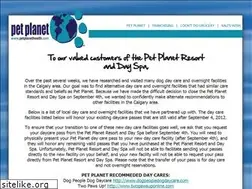 Sites similar to petplanetresort.com
