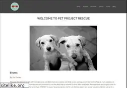 Sites similar to petprojectrescue.com