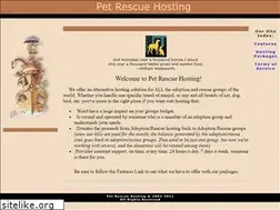 Sites similar to petrescuehosting.com
