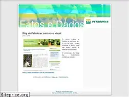 Sites similar to petrobrasfatosedados.wordpress.com