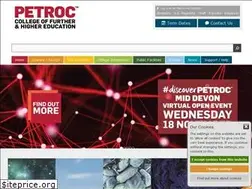 Sites similar to petroc.ac.uk