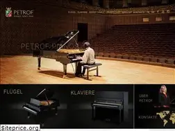 Sites similar to petrof.de