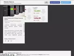 Sites similar to petroleyatirim.com
