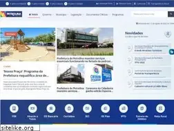Sites similar to petrolina.pe.gov.br