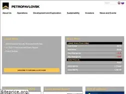 Sites similar to petropavlovskplc.com