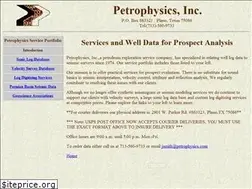 Sites similar to petrophysics.com