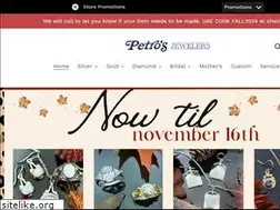 Sites similar to petrosjewelers.com