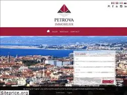 Sites similar to petrova-immobilier.com