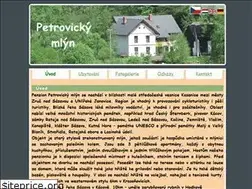 Sites similar to petrovicky-mlyn.cz