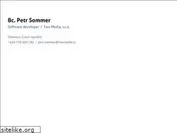Sites similar to petrsommer.cz