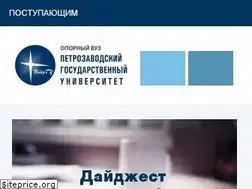 Sites similar to petrsu.karelia.ru