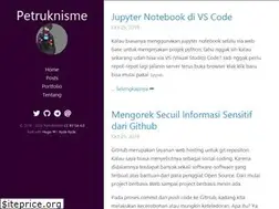 Sites similar to petruknisme.com