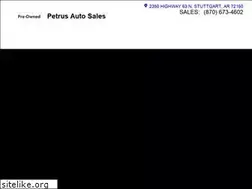 Sites similar to petrusautosales.com