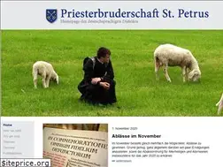 Sites similar to petrusbruderschaft.de