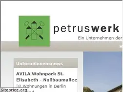 Sites similar to petruswerk.de