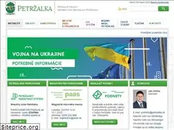 Sites similar to petrzalka.sk