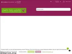 Sites similar to pets-bio-world.at