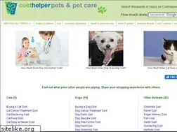 Sites similar to pets.costhelper.com