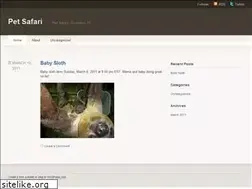 Sites similar to petsafari.wordpress.com