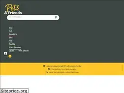 Sites similar to petsandfriends.co.uk