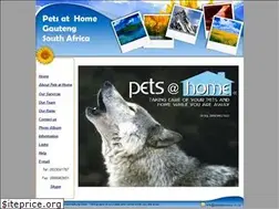 Sites similar to petsathomecc.co.za