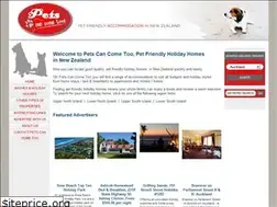 Sites similar to petscancometoo.co.nz