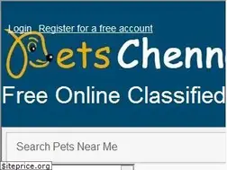 Sites similar to petschennai.com