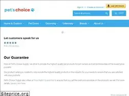 Sites similar to petschoicesupply.com