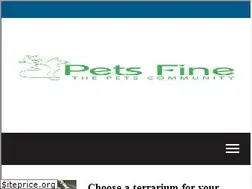Sites similar to petsfine.com