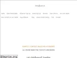 Sites similar to petsfluence.eu