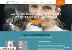 Sites similar to petsfortheelderly.org